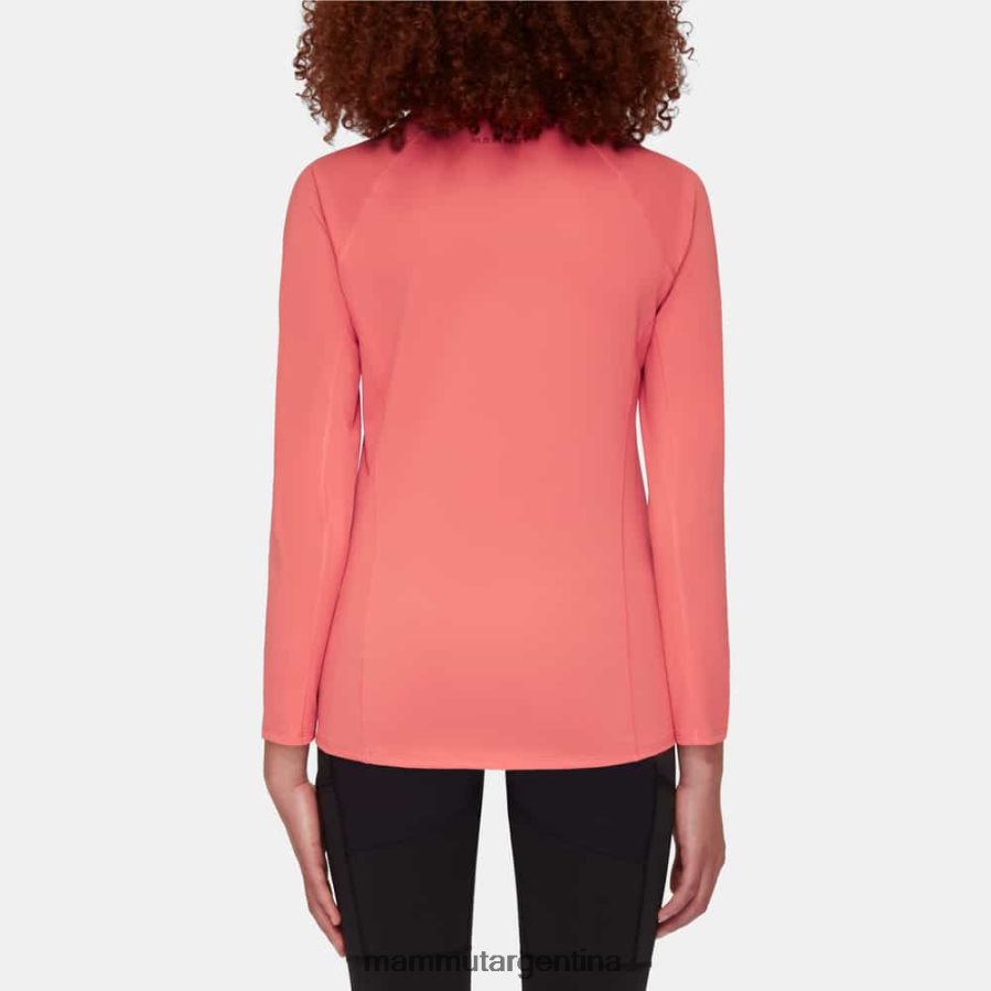 logotipo de manga larga selun fl mujer 2B8PD2867 Mammut salmón ropa