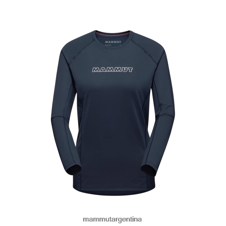 logotipo de manga larga selun fl mujer 2B8PD2868 Mammut marina ropa