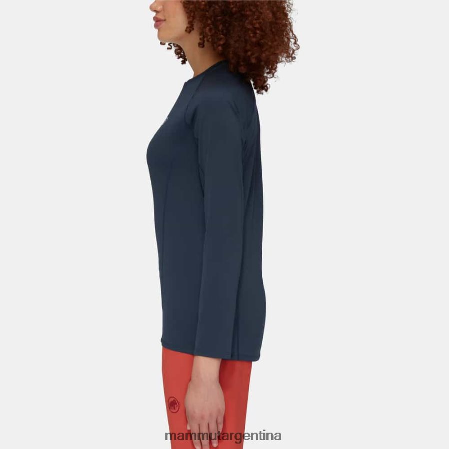 logotipo de manga larga selun fl mujer 2B8PD2868 Mammut marina ropa