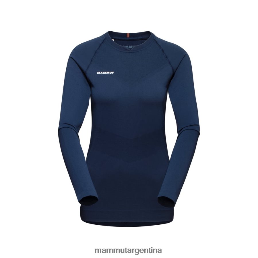 trift de manga larga mujer 2B8PD2224 Mammut marina ropa
