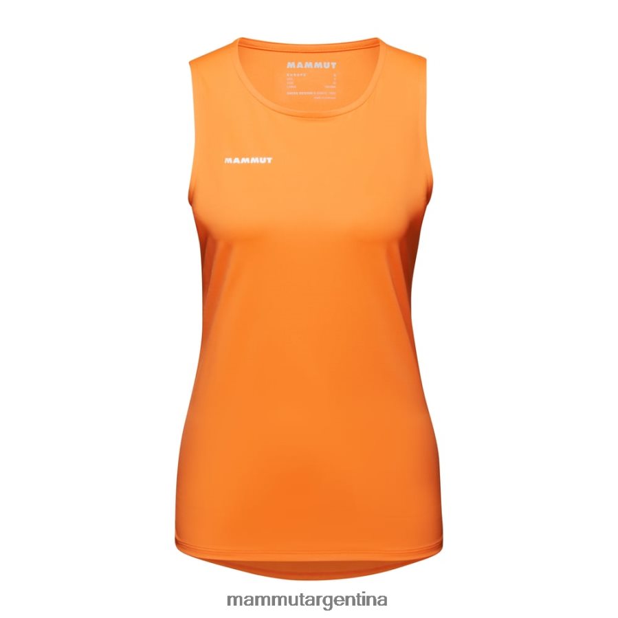 camiseta sin mangas selun fl mujer 2B8PD2109 Mammut Mandarina ropa