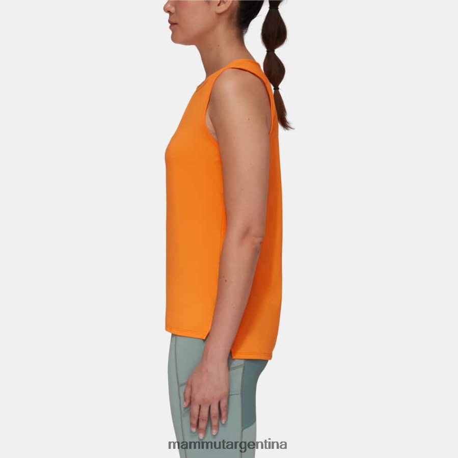 camiseta sin mangas selun fl mujer 2B8PD2109 Mammut Mandarina ropa