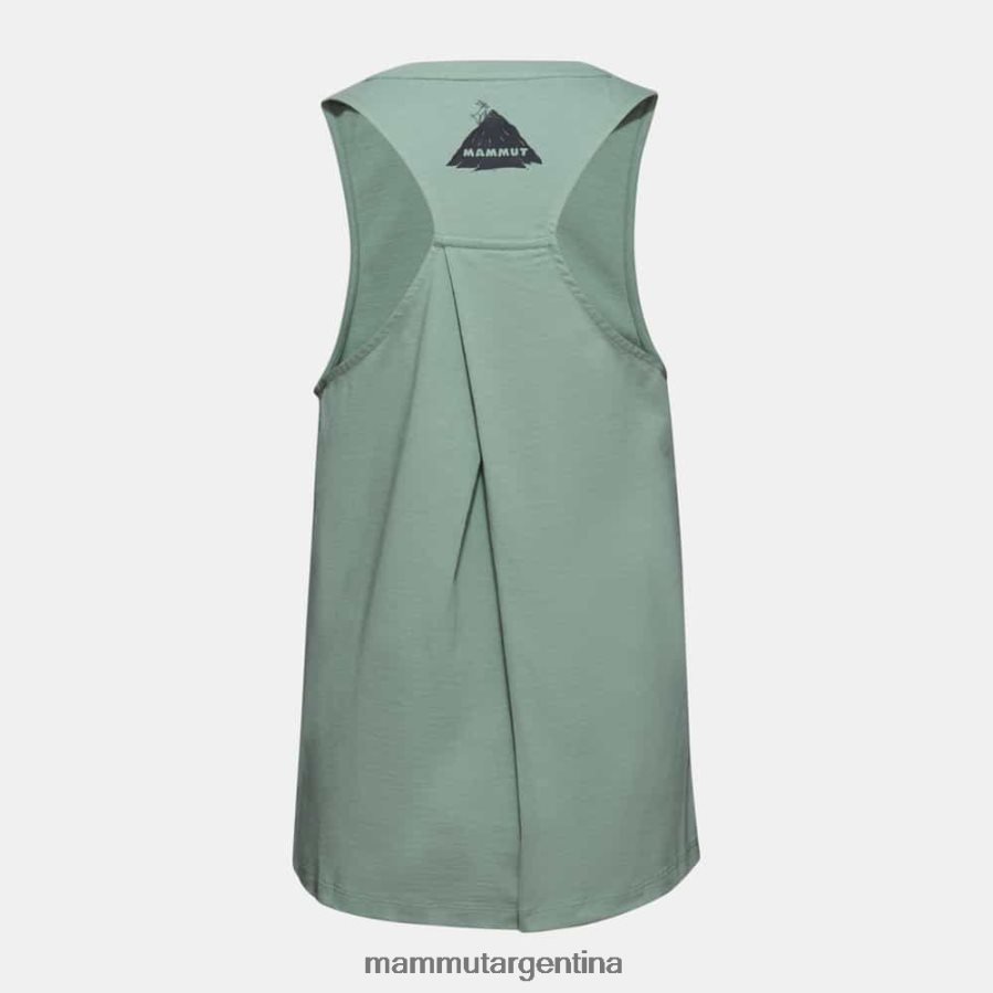 escalador de la parte superior del tanque de massone mujer 2B8PD2810 Mammut jade ropa