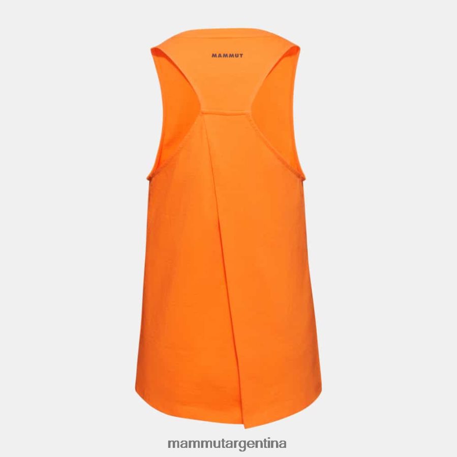 parche de camiseta sin mangas massone mujer 2B8PD2154 Mammut mandarina oscura ropa