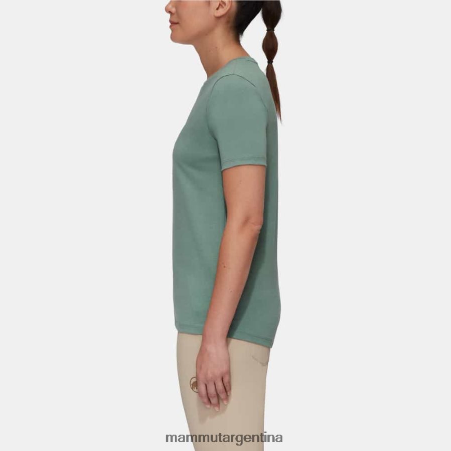 caja de camisetas core mujer 2B8PD21094 Mammut jade oscuro ropa