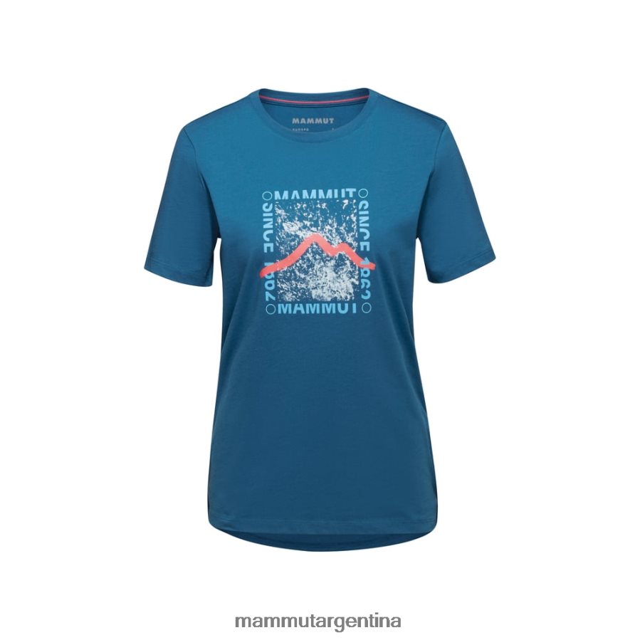 caja de camisetas core mujer 2B8PD21095 Mammut hielo profundo ropa