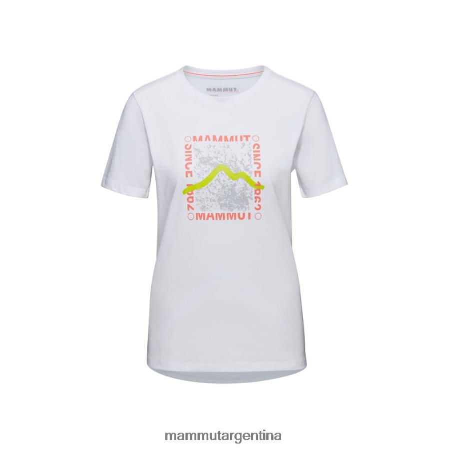 caja de camisetas core mujer 2B8PD2251 Mammut blanco ropa