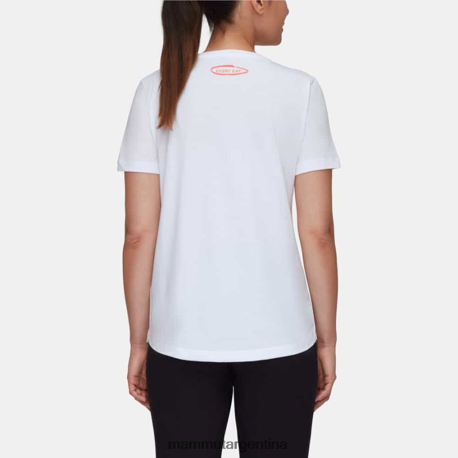 camiseta básica todos los días mujer 2B8PD21098 Mammut blanco ropa