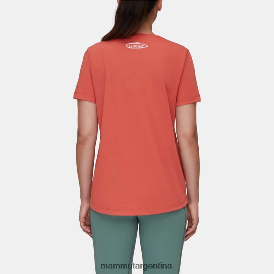 camiseta básica todos los días mujer 2B8PD21099 Mammut terracota ropa