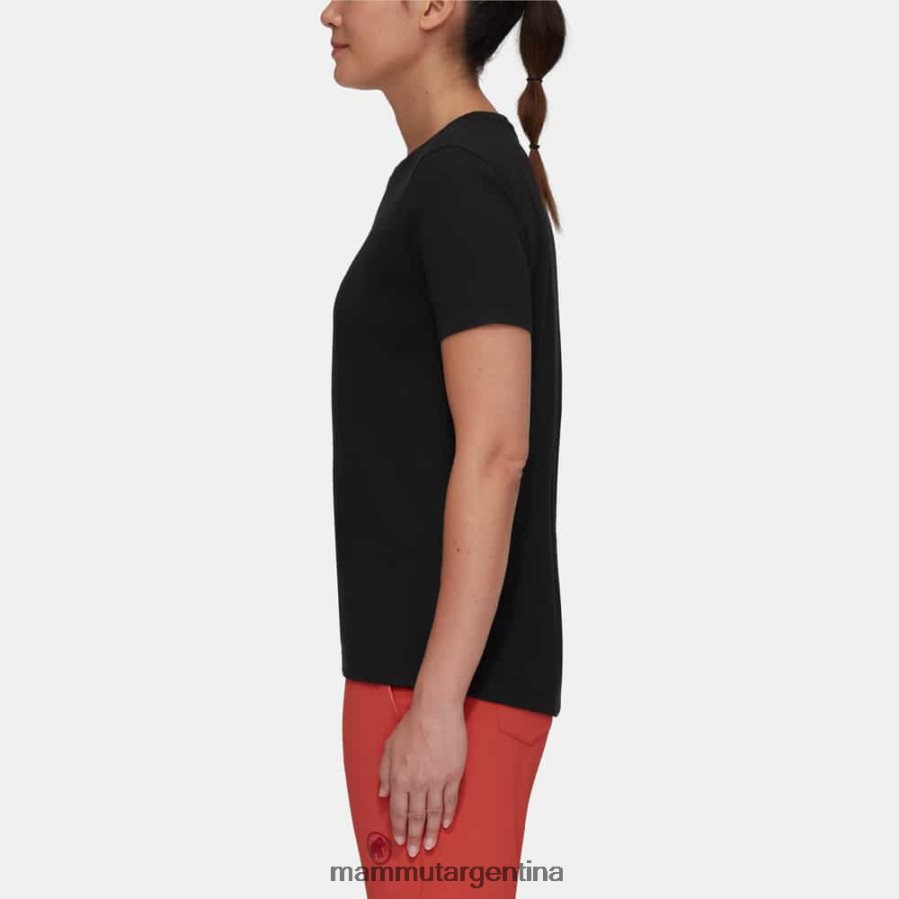 camiseta básica todos los días mujer 2B8PD2253 Mammut negro ropa