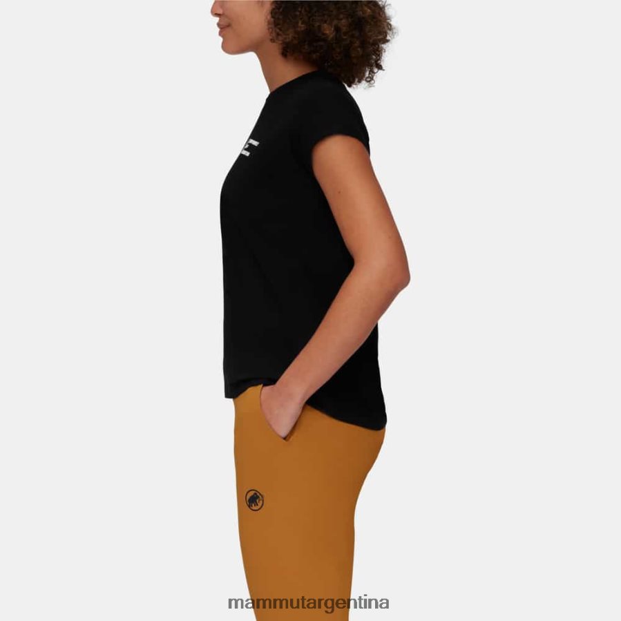 camiseta fuera de la montaña mujer 2B8PD21114 Mammut negro ropa