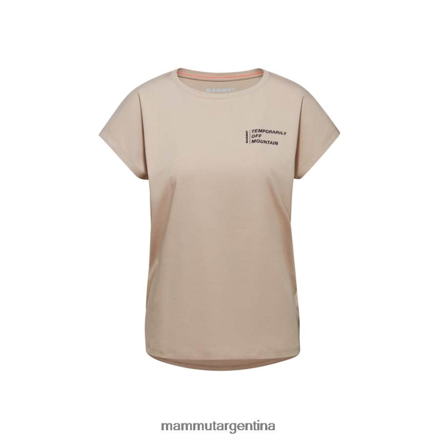 camiseta fuera de la montaña mujer 2B8PD21115 Mammut sabana ropa