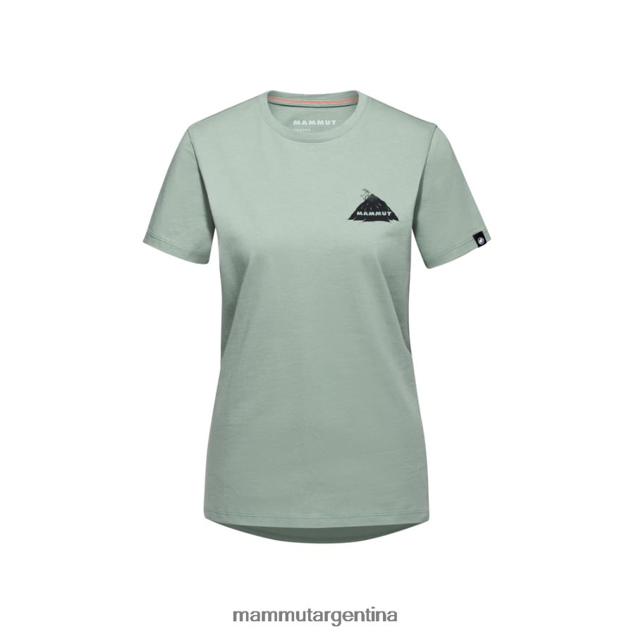 camiseta massone risco mujer 2B8PD21091 Mammut jade ropa