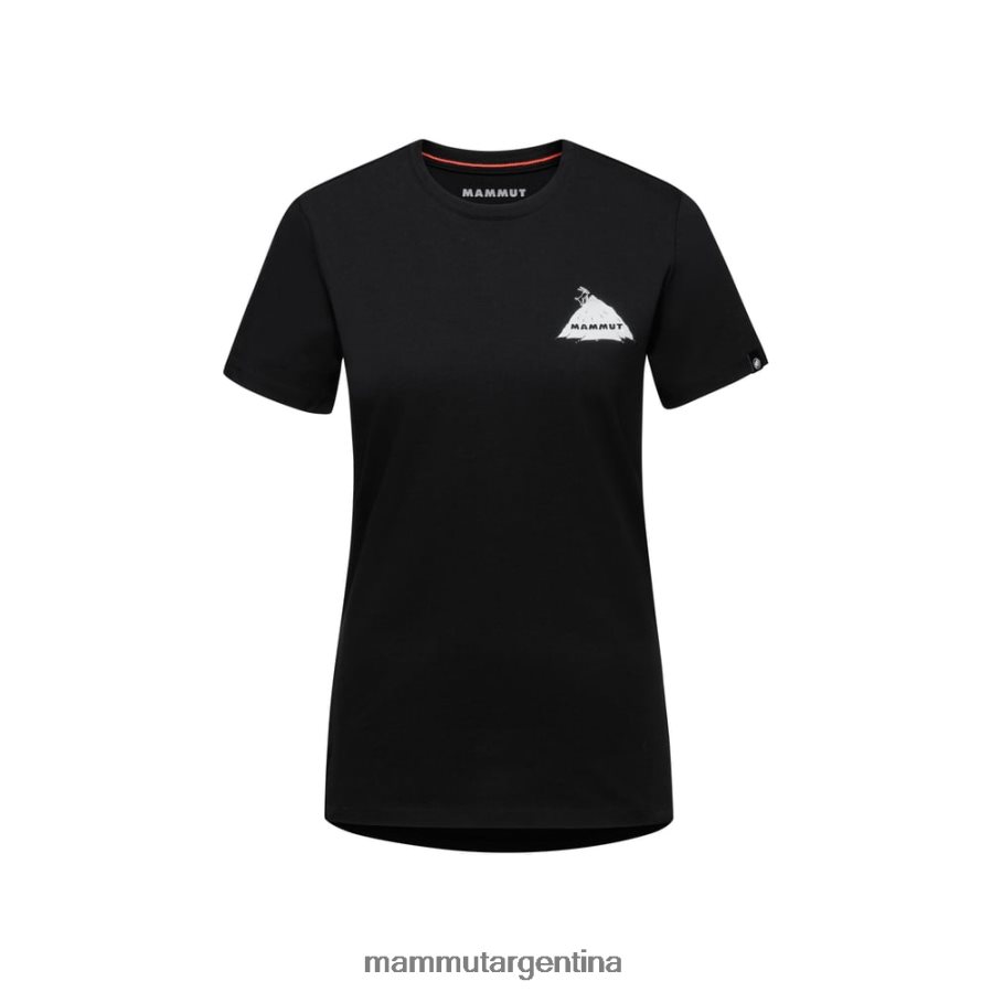 camiseta massone risco mujer 2B8PD2249 Mammut negro ropa