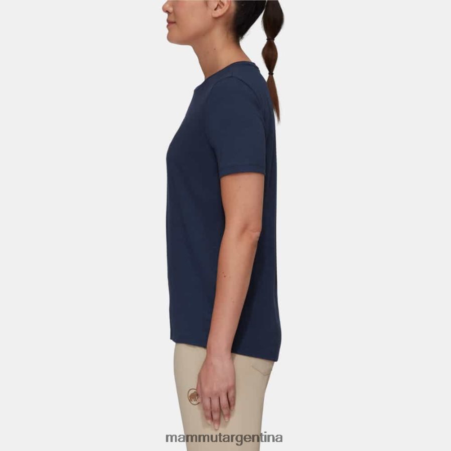 emblema de la camiseta central mujer 2B8PD2899 Mammut marina ropa