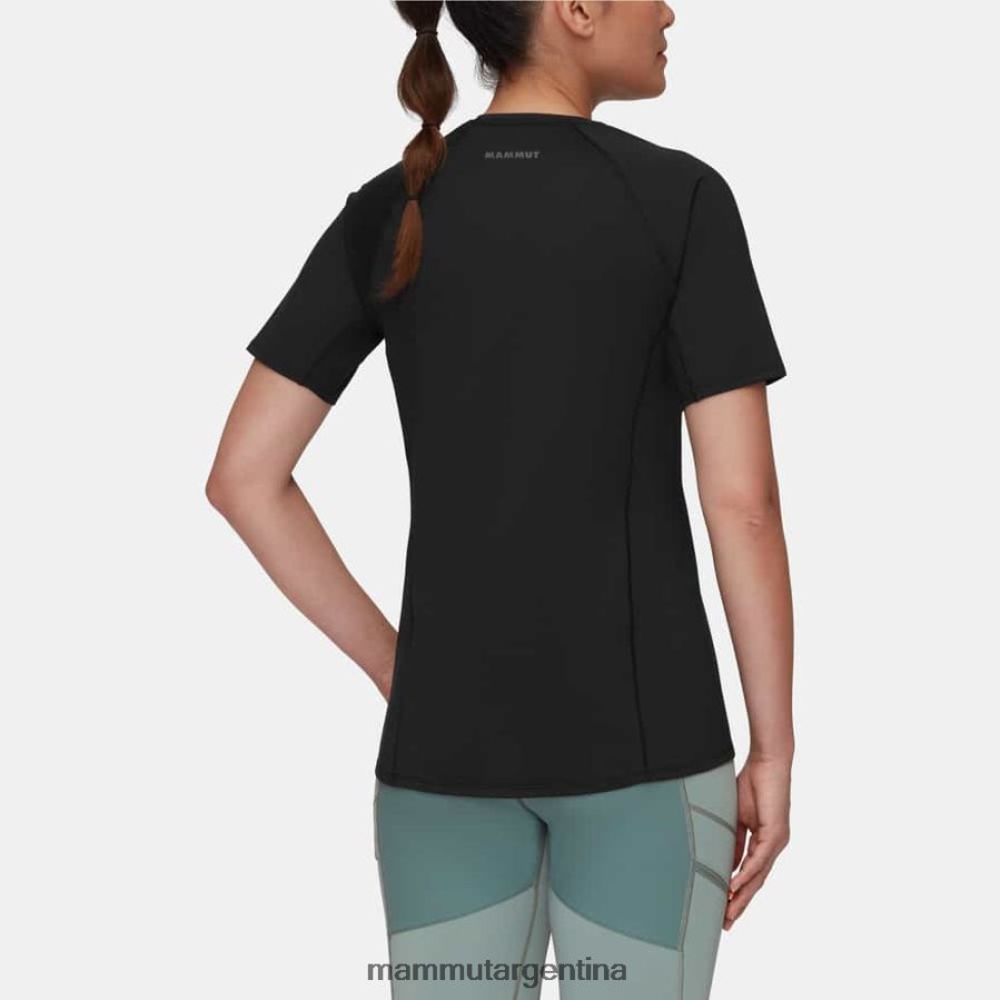 logotipo de camiseta selun fl mujer 2B8PD2149 Mammut negro ropa