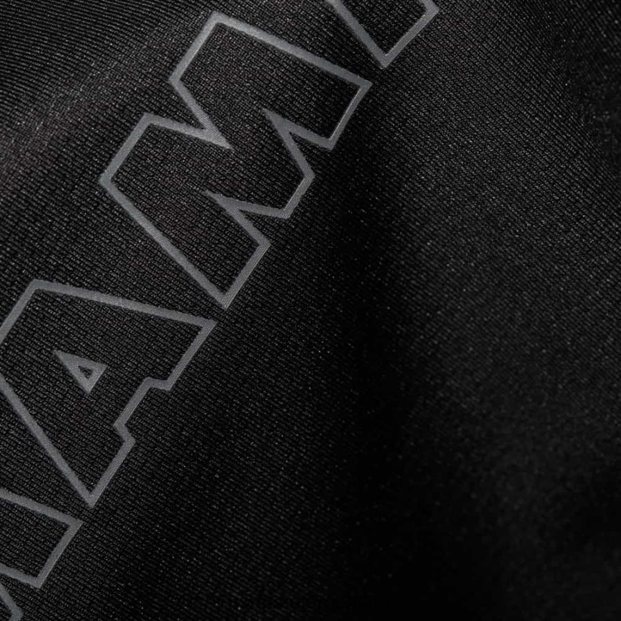 logotipo de camiseta selun fl mujer 2B8PD2149 Mammut negro ropa