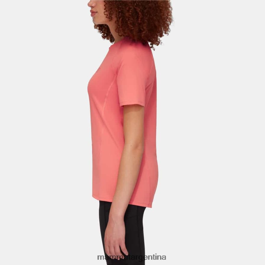 logotipo de camiseta selun fl mujer 2B8PD2884 Mammut salmón ropa