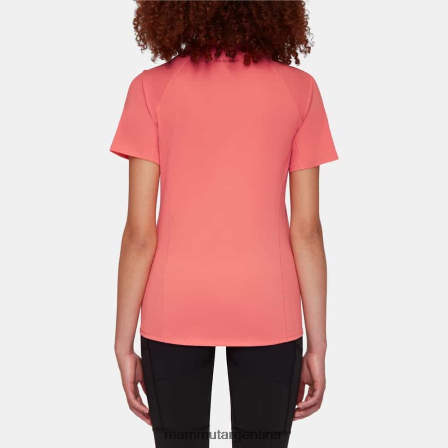 logotipo de camiseta selun fl mujer 2B8PD2884 Mammut salmón ropa