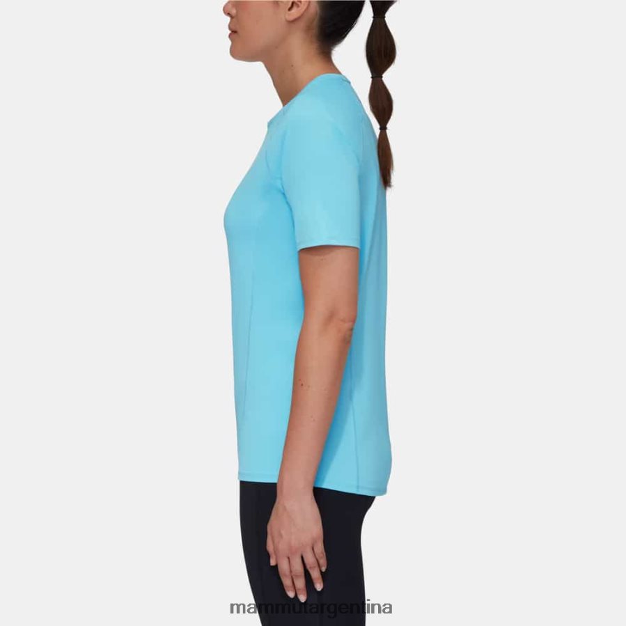 logotipo de camiseta selun fl mujer 2B8PD2887 Mammut azul fresco ropa