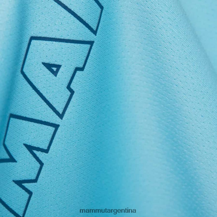 logotipo de camiseta selun fl mujer 2B8PD2887 Mammut azul fresco ropa