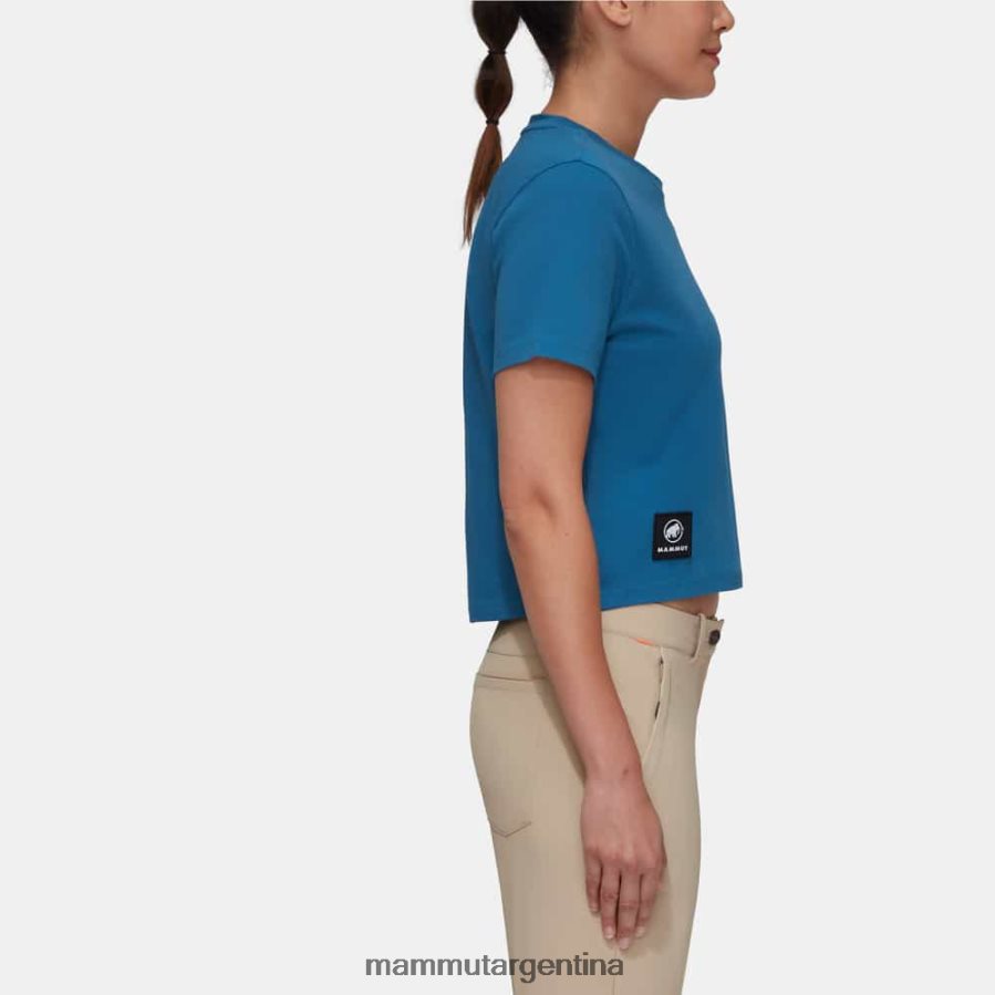 parche recortado camiseta massone mujer 2B8PD2978 Mammut hielo profundo ropa