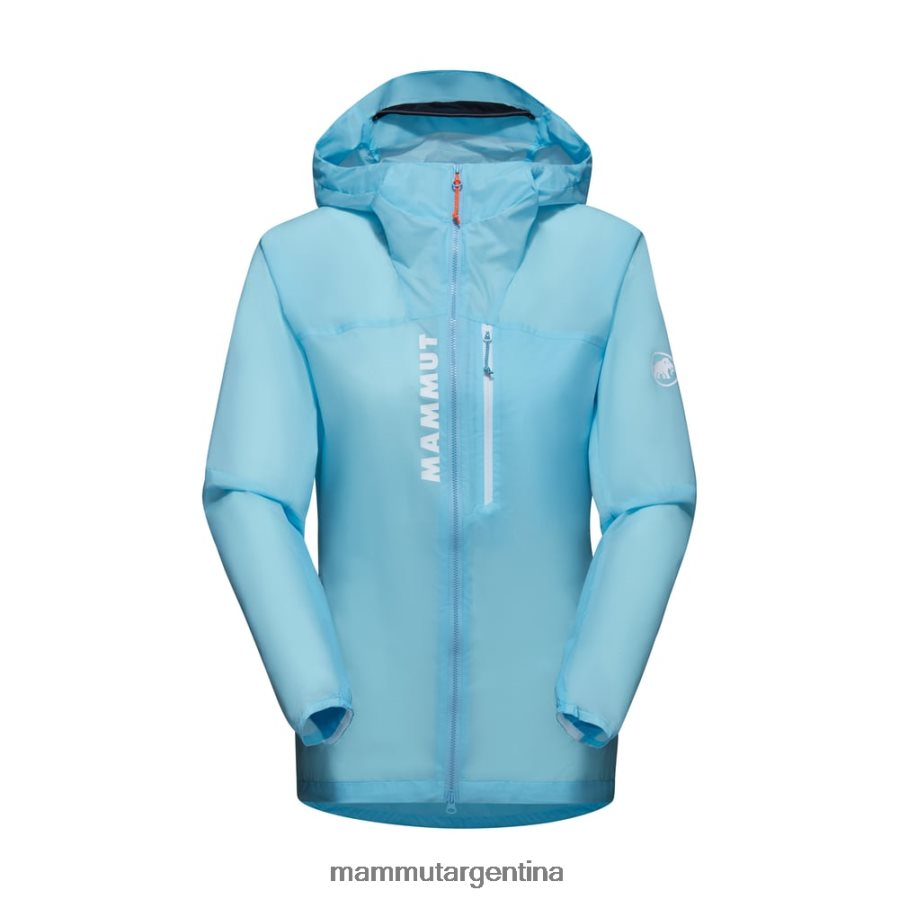 chamarra con capucha aenergy wb mujer 2B8PD2642 Mammut azul fresco ropa