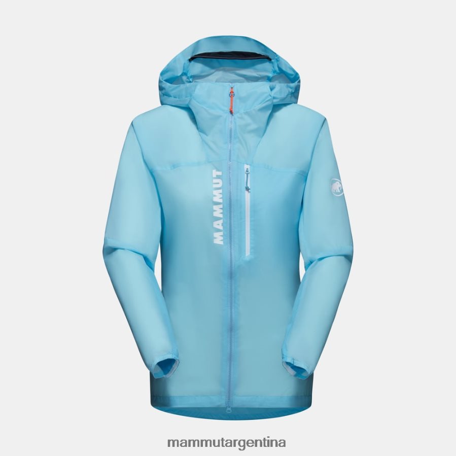 chamarra con capucha aenergy wb mujer 2B8PD2642 Mammut azul fresco ropa