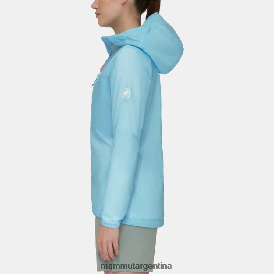 chamarra con capucha aenergy wb mujer 2B8PD2642 Mammut azul fresco ropa