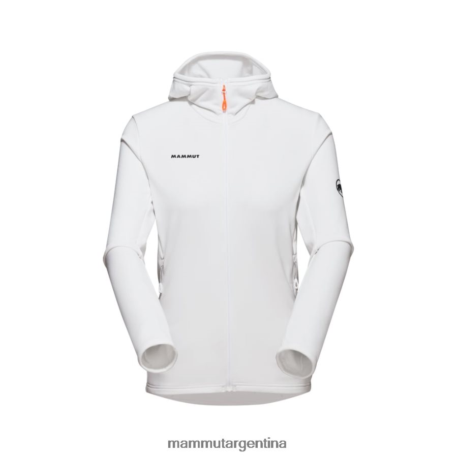 chaqueta con capucha aconcagua light ml mujer 2B8PD2159 Mammut blanco ropa