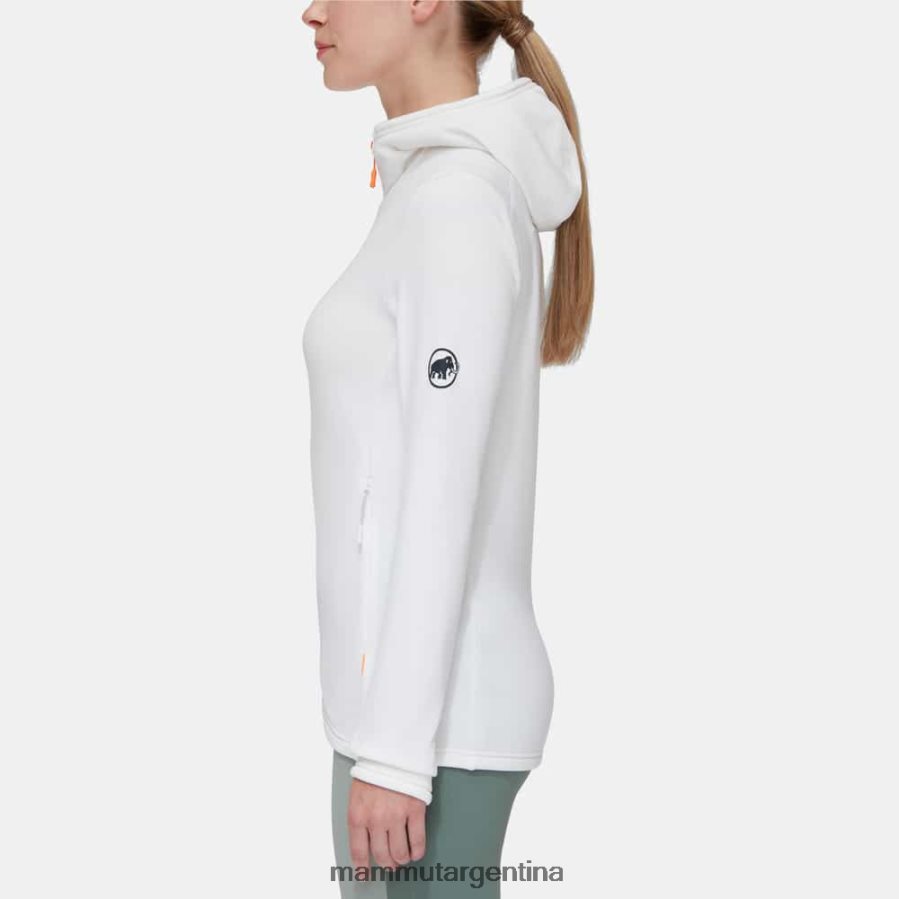 chaqueta con capucha aconcagua light ml mujer 2B8PD2159 Mammut blanco ropa