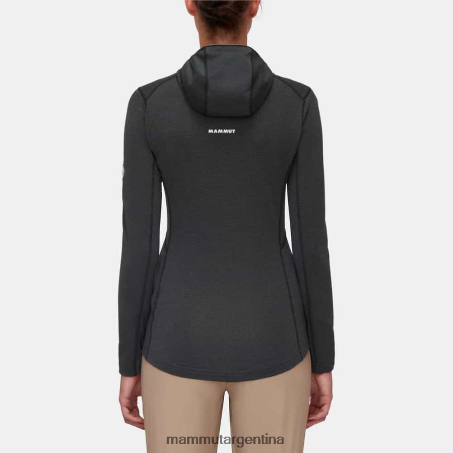 chaqueta con capucha aenergy light ml mujer 2B8PD2929 Mammut fantasma negro ropa