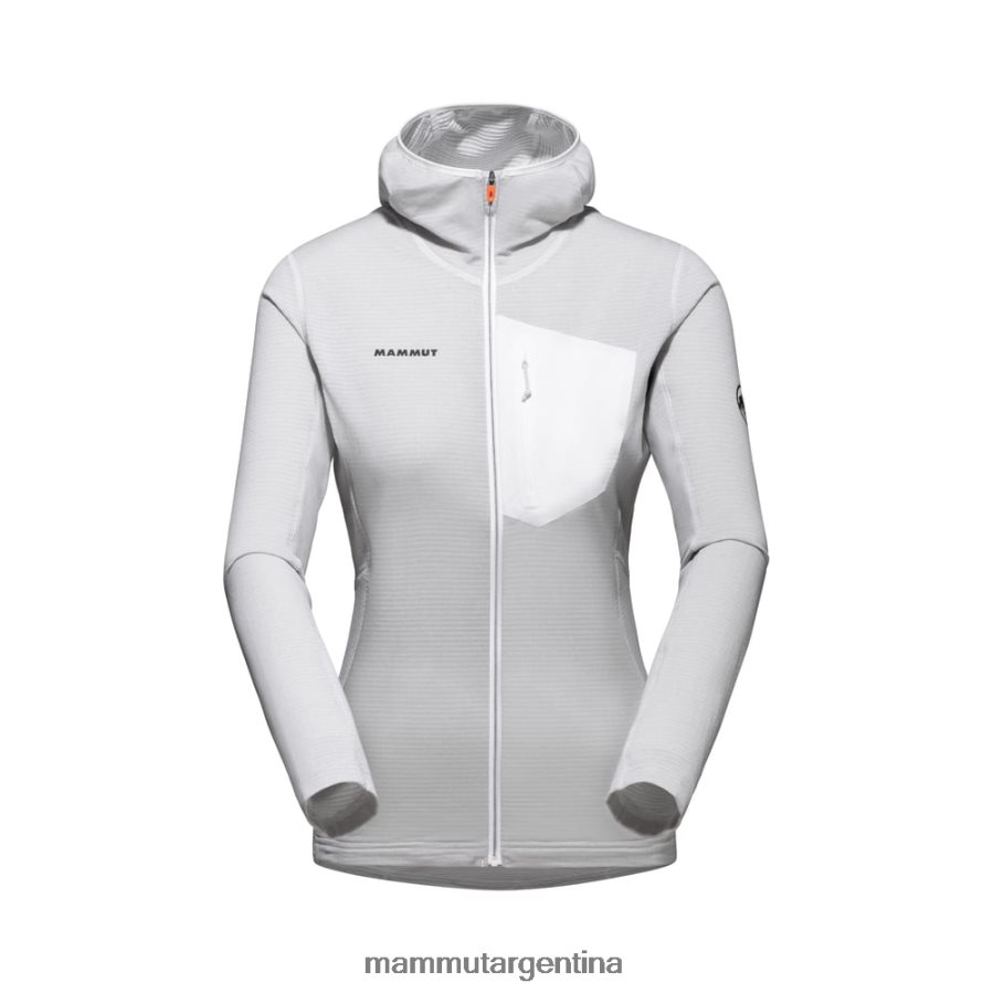 chaqueta con capucha aenergy light ml mujer 2B8PD2930 Mammut carretera blanca ropa