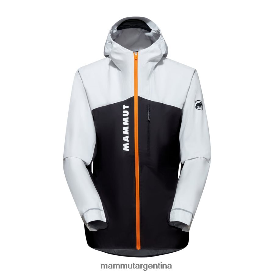 chaqueta con capucha aenergy tr hs mujer 2B8PD230 Mammut blanco negro ropa