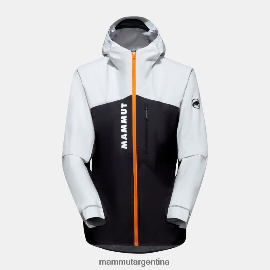 chaqueta con capucha aenergy tr hs mujer 2B8PD230 Mammut blanco negro ropa