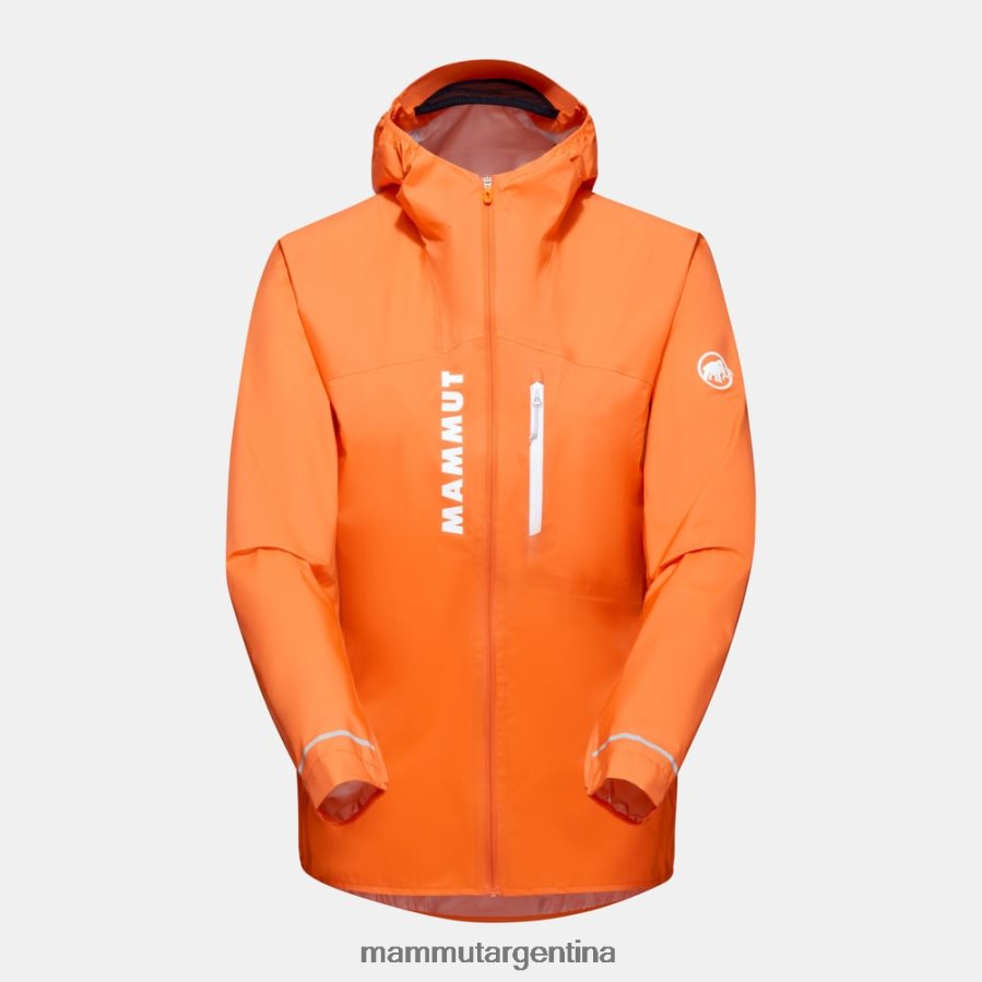 chaqueta con capucha aenergy tr hs mujer 2B8PD2687 Mammut mandarina oscura ropa