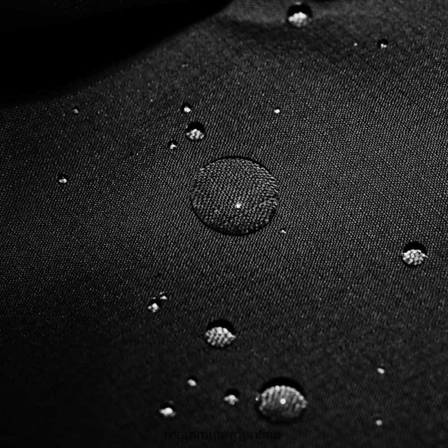 chaqueta con capucha alto hs mujer 2B8PD221 Mammut negro ropa