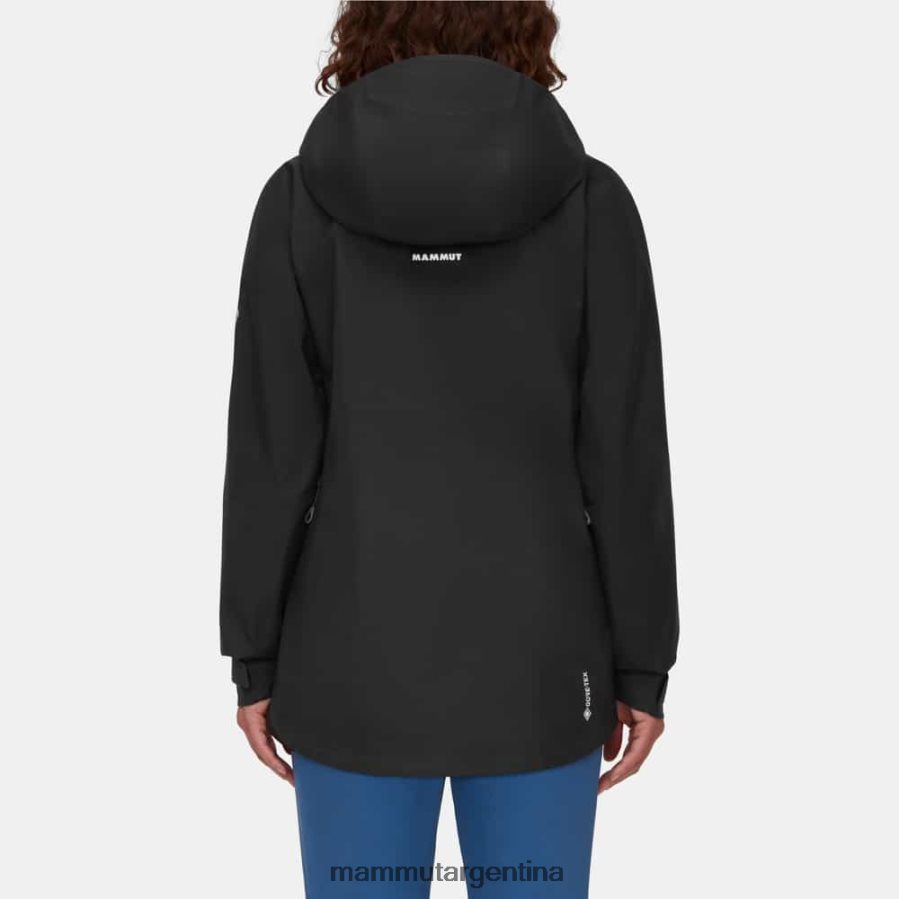 chaqueta con capucha crater iv hs mujer 2B8PD229 Mammut negro ropa