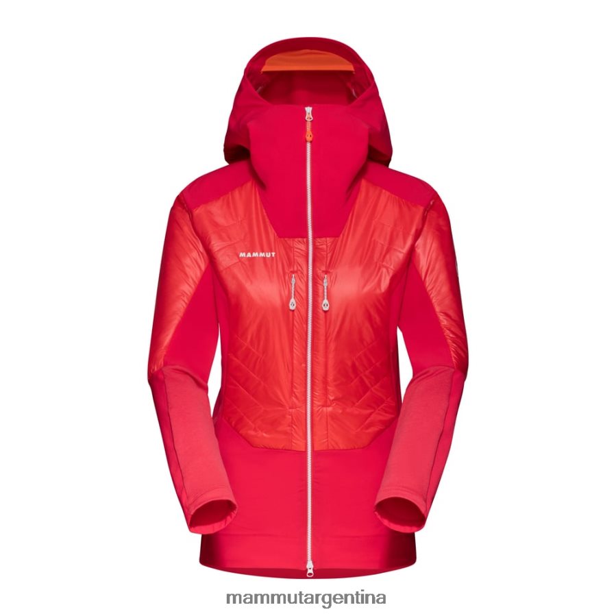 chaqueta con capucha eisfeld so hybrid mujer 2B8PD2769 Mammut azalea ropa