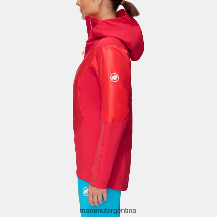 chaqueta con capucha eisfeld so hybrid mujer 2B8PD2769 Mammut azalea ropa