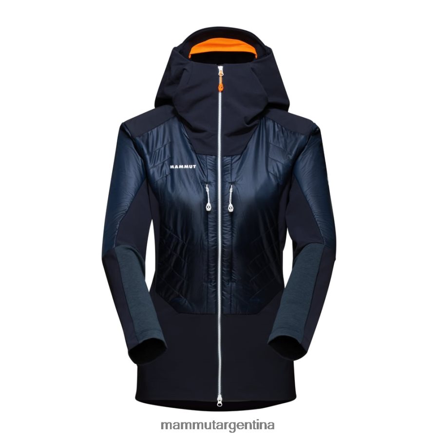 chaqueta con capucha eisfeld so hybrid mujer 2B8PD2770 Mammut noche ropa