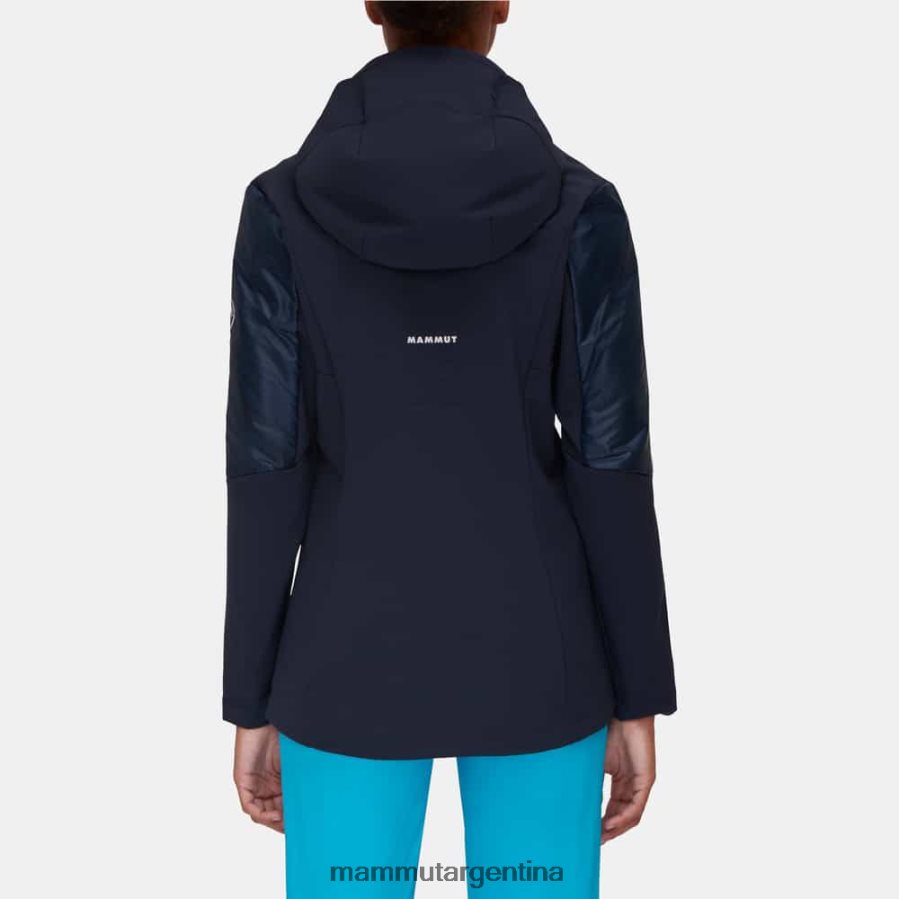 chaqueta con capucha eisfeld so hybrid mujer 2B8PD2770 Mammut noche ropa