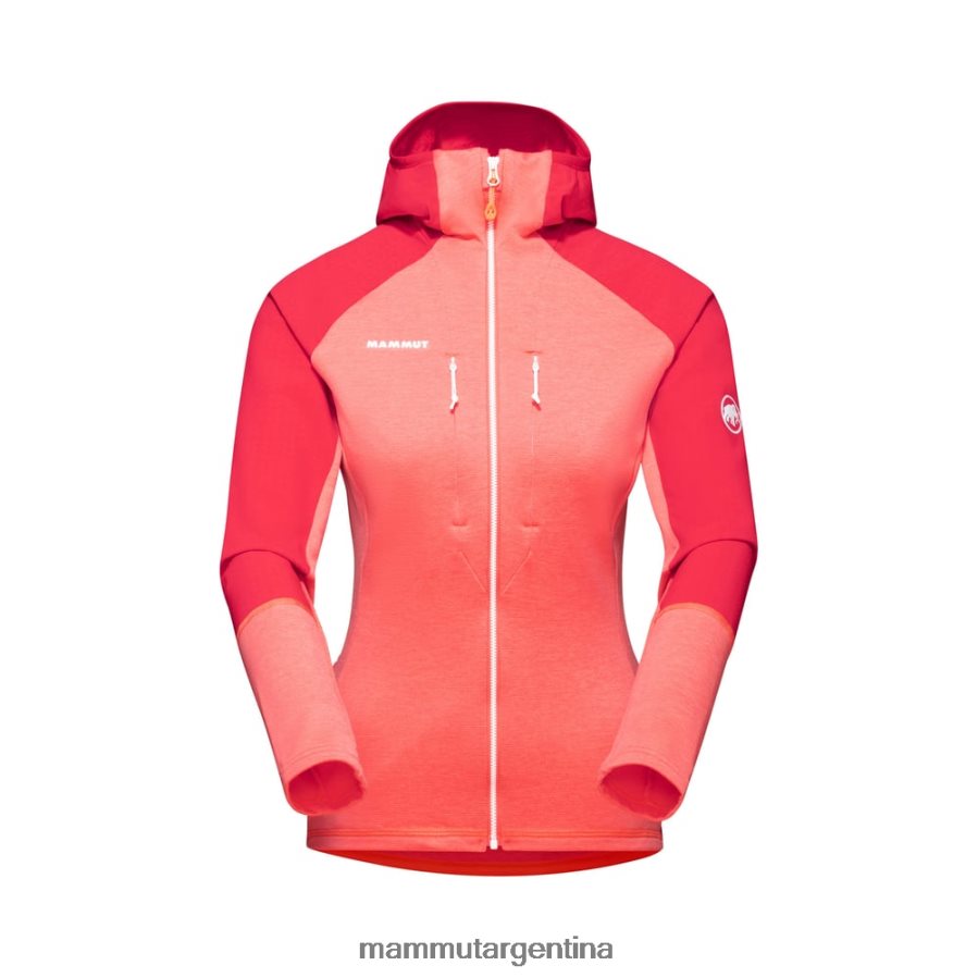 chaqueta con capucha eiswand advanced ml mujer 2B8PD2964 Mammut agracejo-azalea ropa