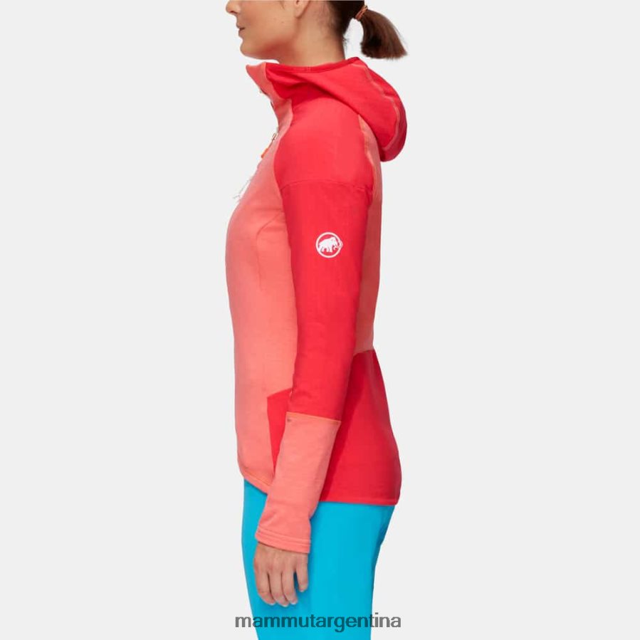 chaqueta con capucha eiswand advanced ml mujer 2B8PD2964 Mammut agracejo-azalea ropa