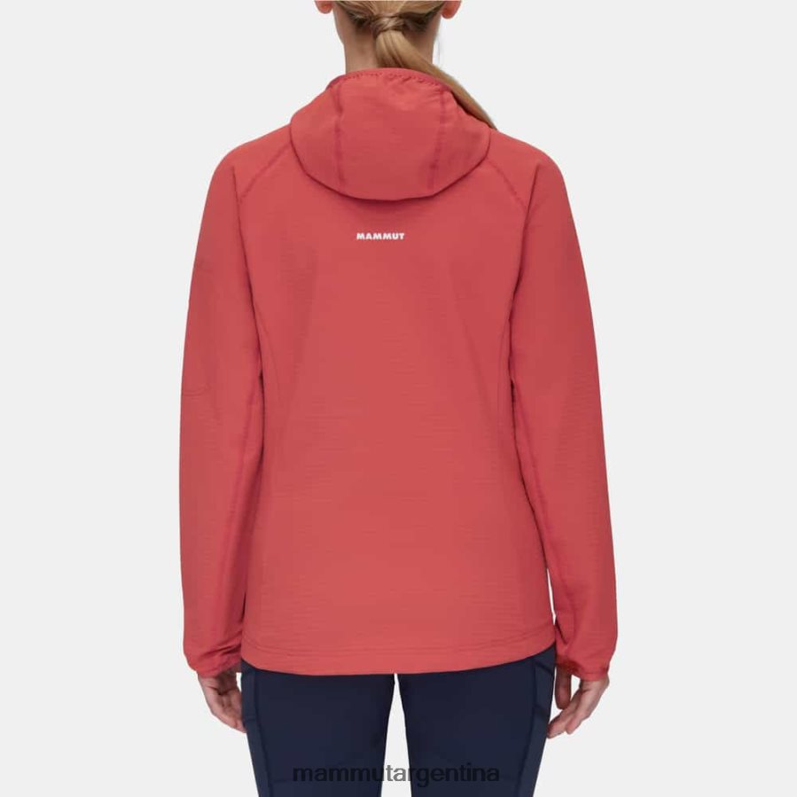 chaqueta con capucha madris light ml mujer 2B8PD2831 Mammut terracota ropa