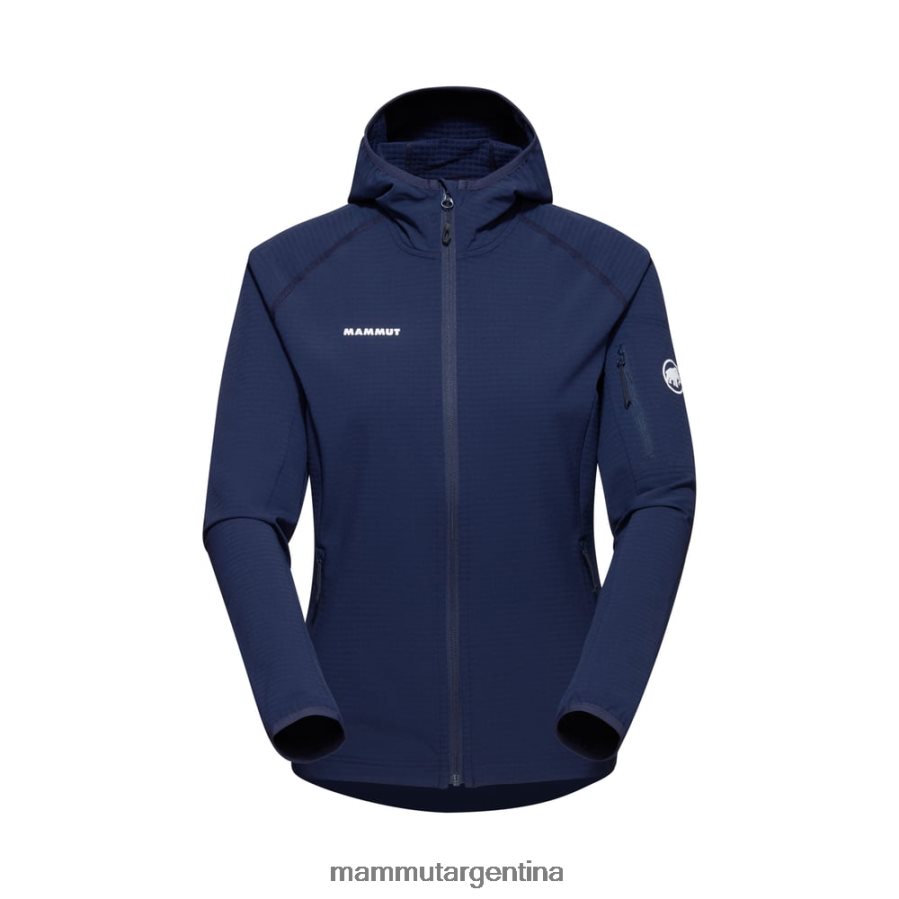 chaqueta con capucha madris light ml mujer 2B8PD2832 Mammut marina ropa