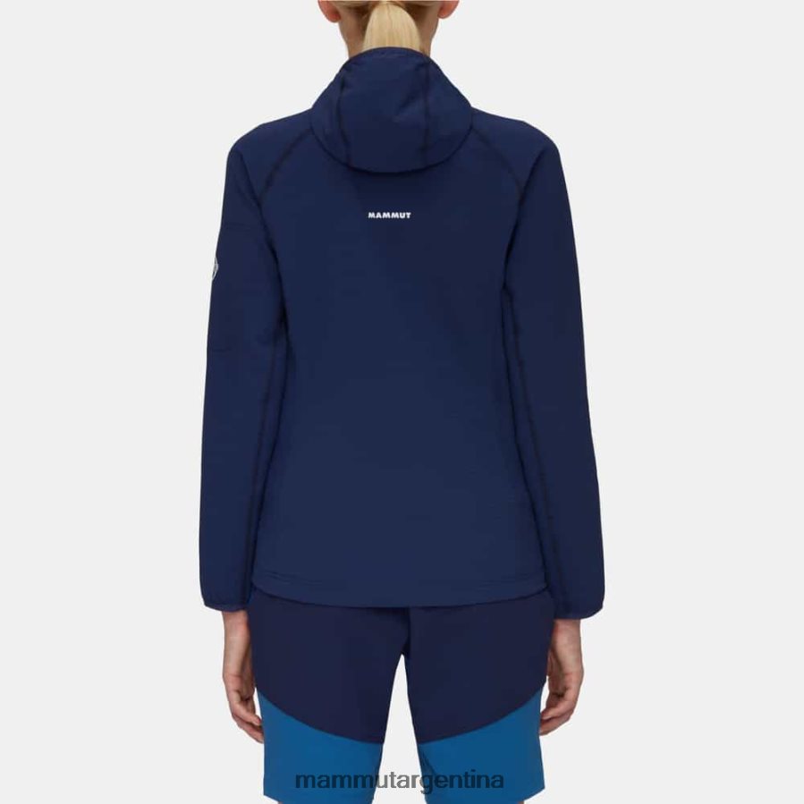 chaqueta con capucha madris light ml mujer 2B8PD2832 Mammut marina ropa