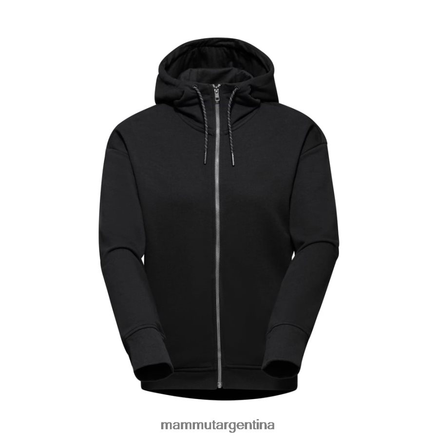 chaqueta con capucha ml mujer 2B8PD2182 Mammut negro ropa