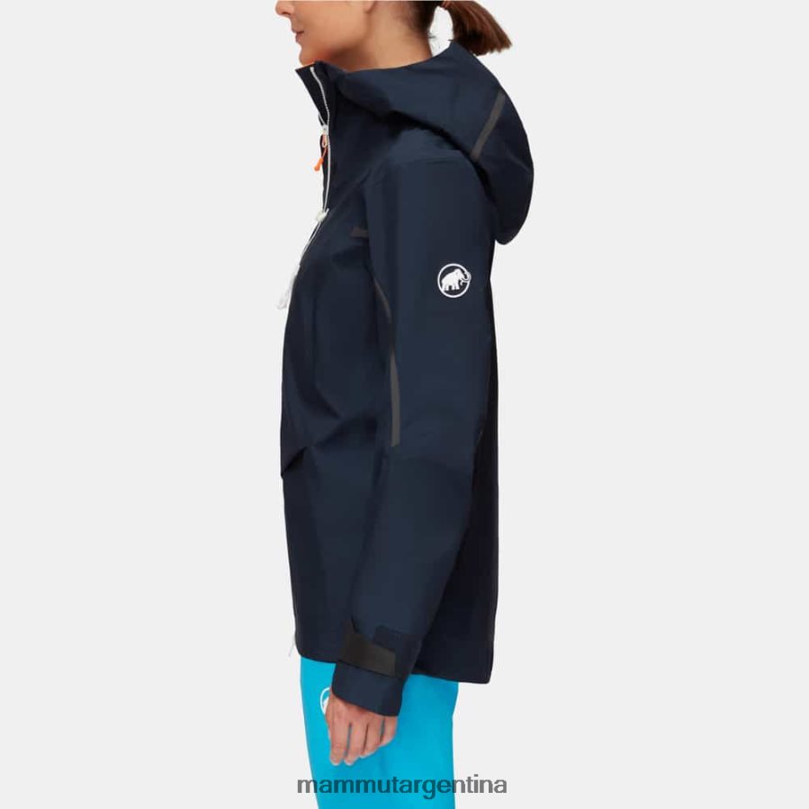 chaqueta con capucha nordwand advanced hs mujer 2B8PD225 Mammut noche ropa