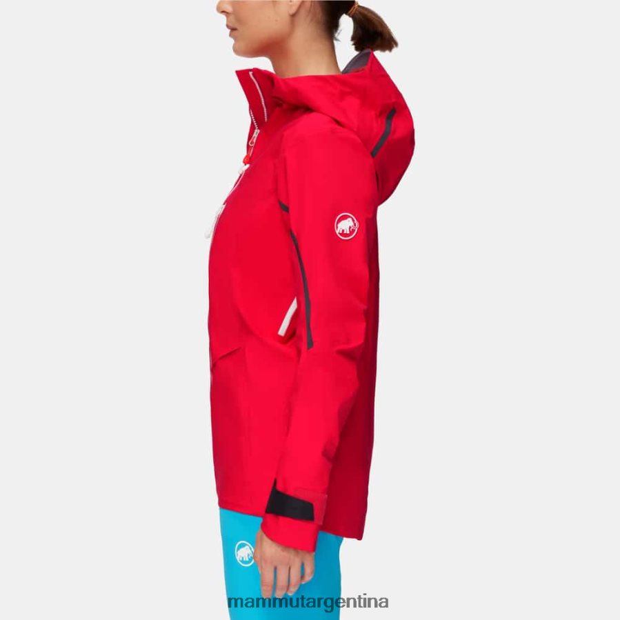 chaqueta con capucha nordwand advanced hs mujer 2B8PD2679 Mammut azalea ropa